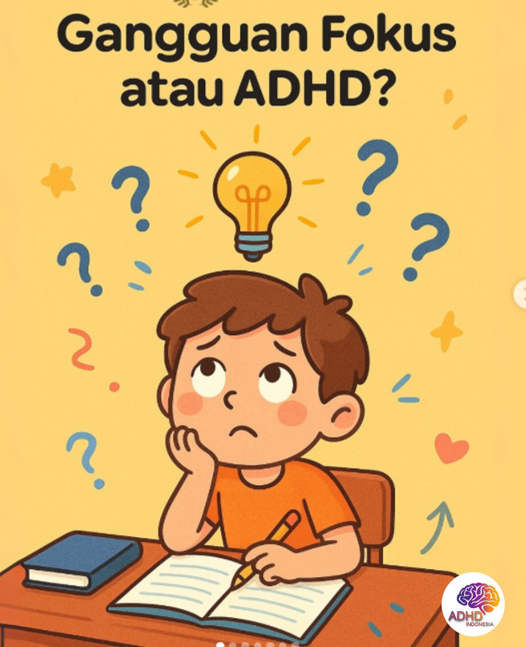 ADHD dan Kesulitan Fokus Anak: Edukasi untuk Keluarga di Kota Mojokerto