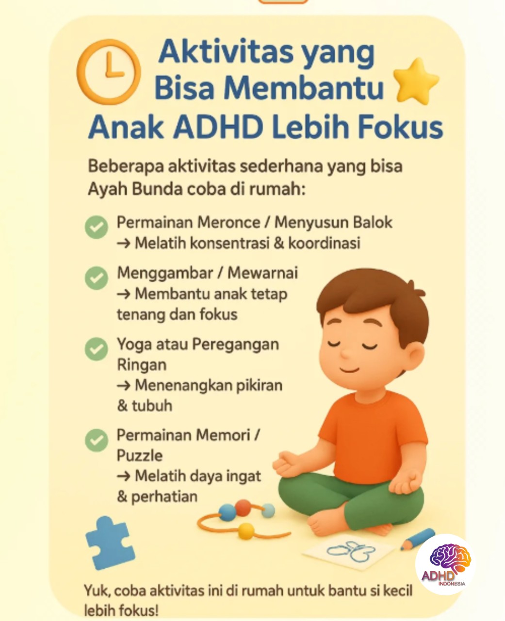 Pendekatan Edukatif yang Tepat untuk Anak ADHD di Kota Mojokerto